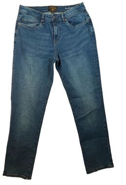 Copper & Oak Relaxed Straight Jeans 32x32 Dark Wash